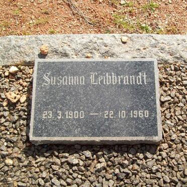 LEIBBRANDT Susanna 1900-1960