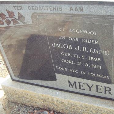 MEYER Jacob J.B. 1898-1961