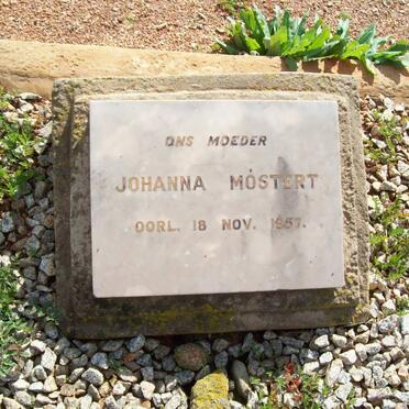 MOSTERT Johanna -1957