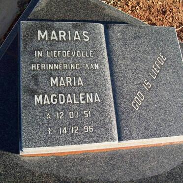 MARIAS Maria Magdalena 1951-1996