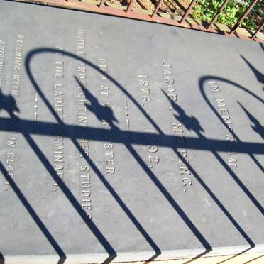 MEIRING Jacoba 1876-1892