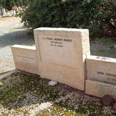 MARAIS Christiaan Jacobus :: MARAIS  Hester Christina :: MARAIS  Anna Getruida