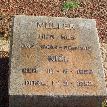 MULLER Niel 1952-1952