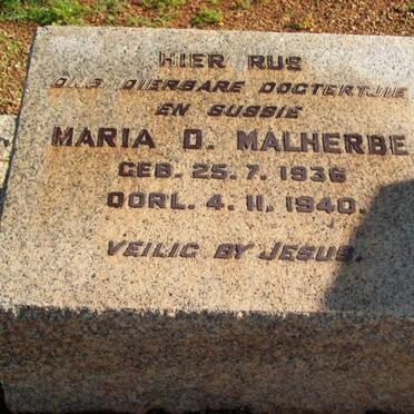 MALHERBE Maria D. 1936-1940