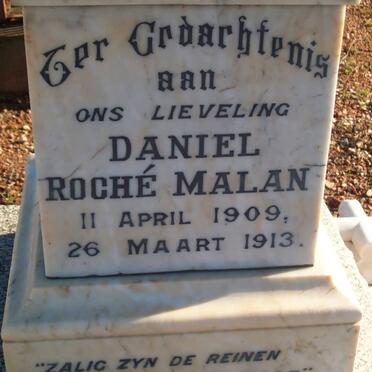 MALAN Daniel Roché 1909-1913