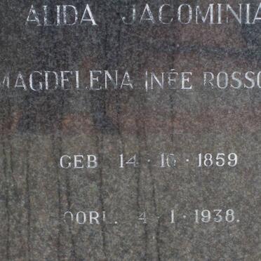MILLEN John William 1860-1937 &amp; Alida Jacomina Magdalena ROSSOUW 1859-1938 :: MILLEN Daniel Christoffel 1903-1967