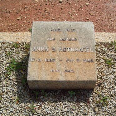 NOTHNAGEL Anna S. 1880-1956