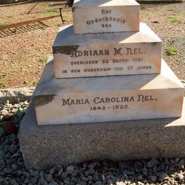 NEL Adriaan M. -1901 &amp; Maria Carolina 1842-1926