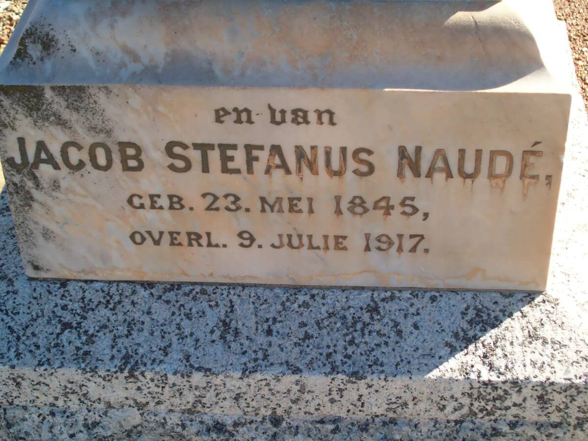 NAUDE Jacob Stefanus 1845-1917
