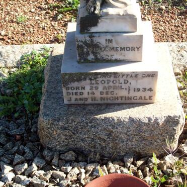 NIGHTINGALE Leopold 1934-1934