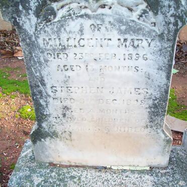 NIBLOO Milicent Mary -1896 :: NIBLOO Stephen James -1899