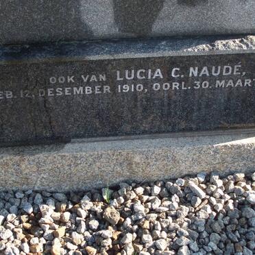 NAUDE Lucia 1910-1921