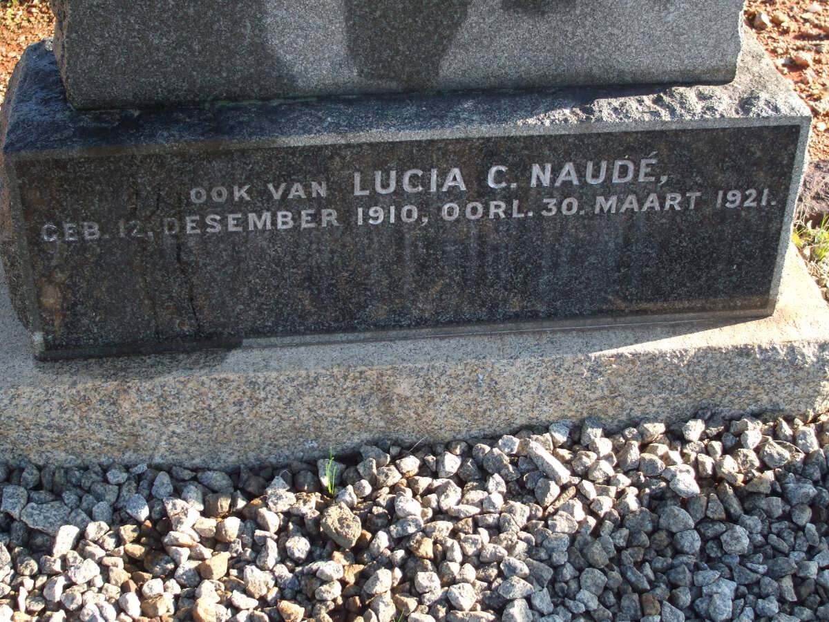 NAUDE Lucia 1910-1921