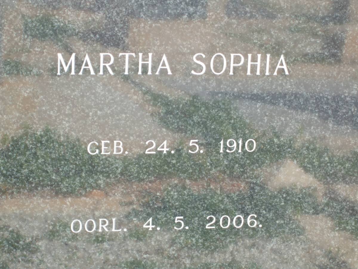 NAUDE Lombard 1907-1955 &amp; Martha Sophia 1910-2006