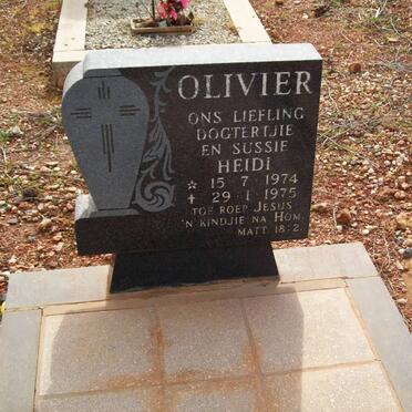 OLIVIER Heidi 1974-1975