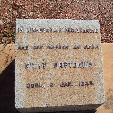 PRETORIUS Kitty -1949
