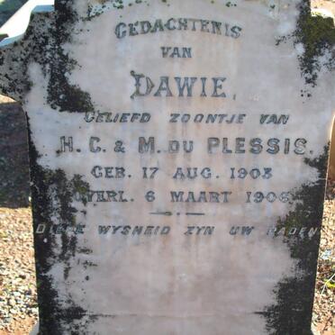 PLESSIS Dawie, du 1903-1906