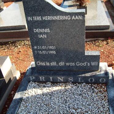 PRINSLOO Dennis Ian 1931-1995