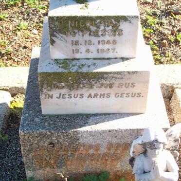 PLESSIS Nicolaas, du 1945-1947