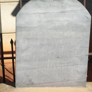 PERKINS Louisa Hendrika -1884
