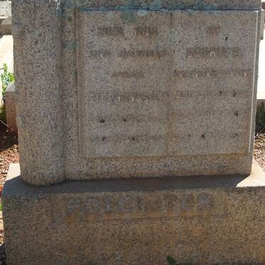 POTGIETER Stephanus A.P. 1866-1923 &amp; Sophia E. VAN ROOYEN 1871-1952