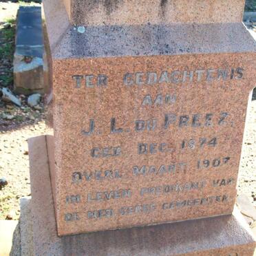 PREEZ J.L., du 1874-1907