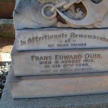 QUIN Frans Edward -1935