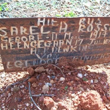 ROSSOUW Sarel H. 1914-1954