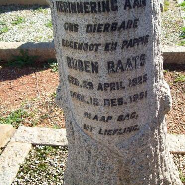 RAATS Ruben 1925-1951