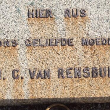 RENSBURG H.C., van