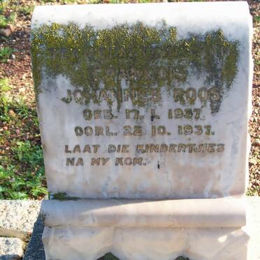 ROOS Francois Johannes 1937-1937