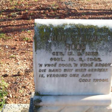 ROOS Simon Stefanus 1938-1948