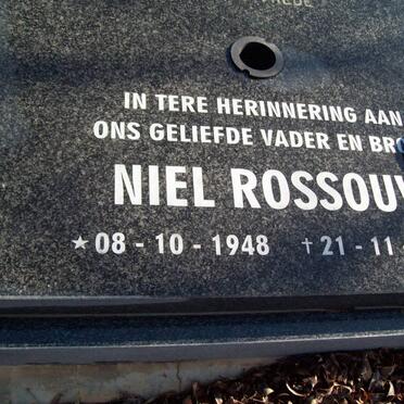 ROSSOUW Danie 1916-1994 &amp; Annie 1919-2004 :: ROSSOUW Niel 1948-1998