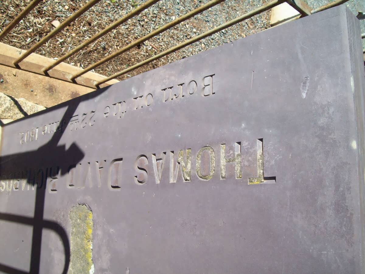 RICHARDS Thomas David 1802-