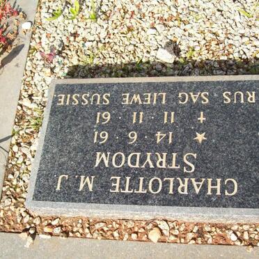 STRYDOM Charlotte M.J. 1961-1961