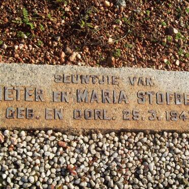 STOFBERG seuntjie 1943-1943
