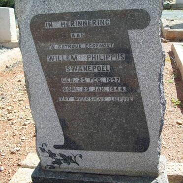 SWANEPOEL Willem Philippus 1897-1944