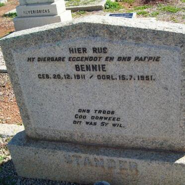 STANDER Bennie 1911-1951