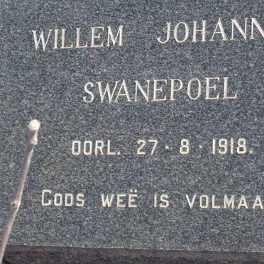 SWANEPOEL Willem Johannes -1918