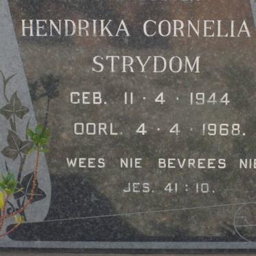 STRYDOM Hendrika Cornelia 1944-1968