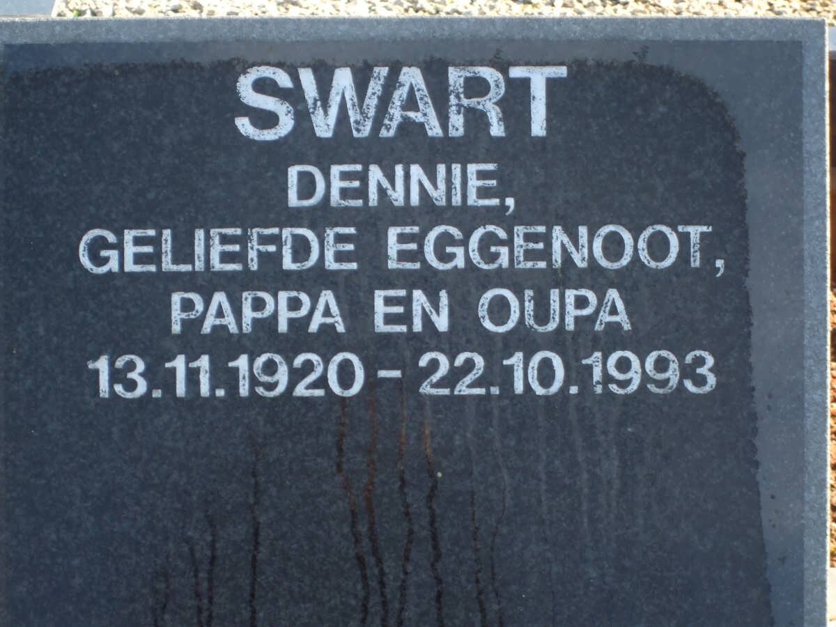 SWART Dennie 1920-1993