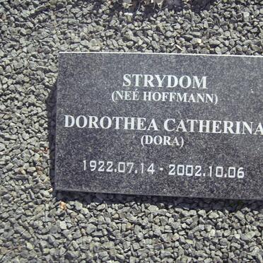 STRYDOM Dorothea Catherina nee HOFFMANN 1922-2002