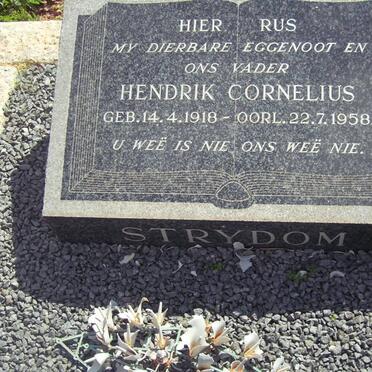 STRYDOM Hendrik Cornelius 1918-1958