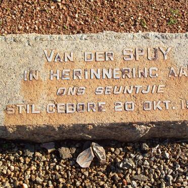 SPUY, van der 1953-1953