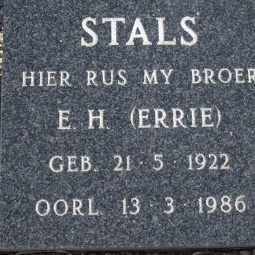STALS E.H. 1922-1986