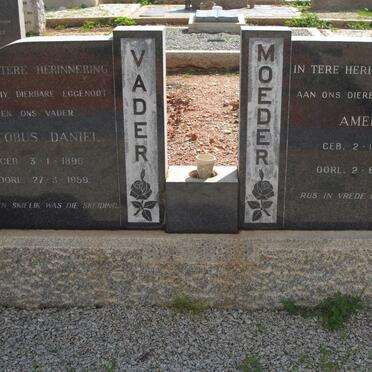 TOIT Jacobus Daniel, du 1896-1959 &amp; Amelia 1899-1978