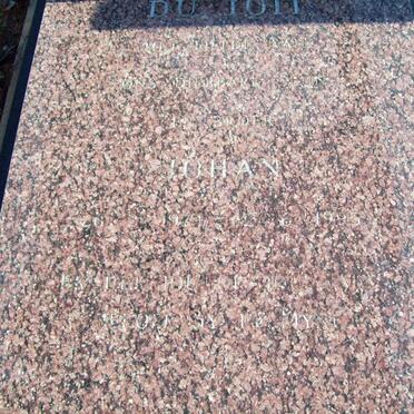 TOIT Johan, du 1971-1995