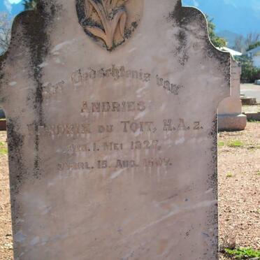 TOIT Andries Hendrik, du 1827-1907