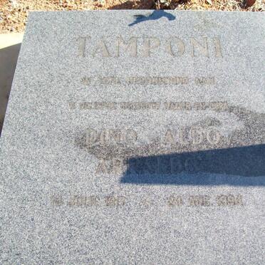 TAMPONI Dino Aldo Arnaldo 191?-199?