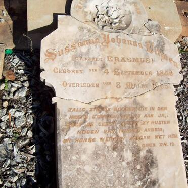 VILJOEN Sussanna Johanna  nee ERASMUS 1840-190?